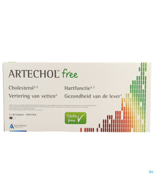 Artechol free    caps 180