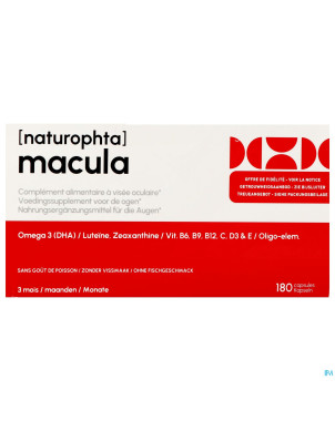 Naturophta macula nf    caps 180 rempl.3550373