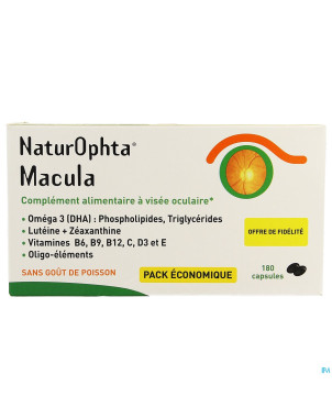 Naturophta macula nf    caps 180 rempl.3550373