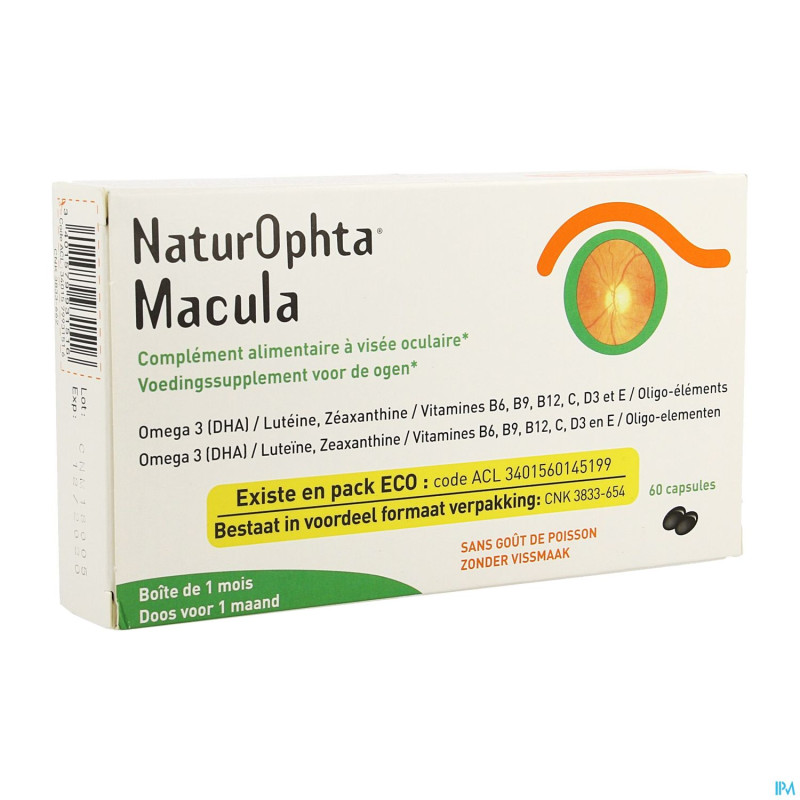 Naturophta macula nf    caps 60