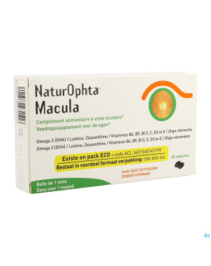 Naturophta macula nf    caps 60