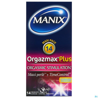 Manix orgazmax plus preservatifs 14