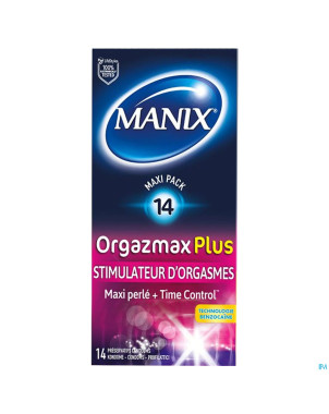 Manix orgazmax plus preservatifs 14