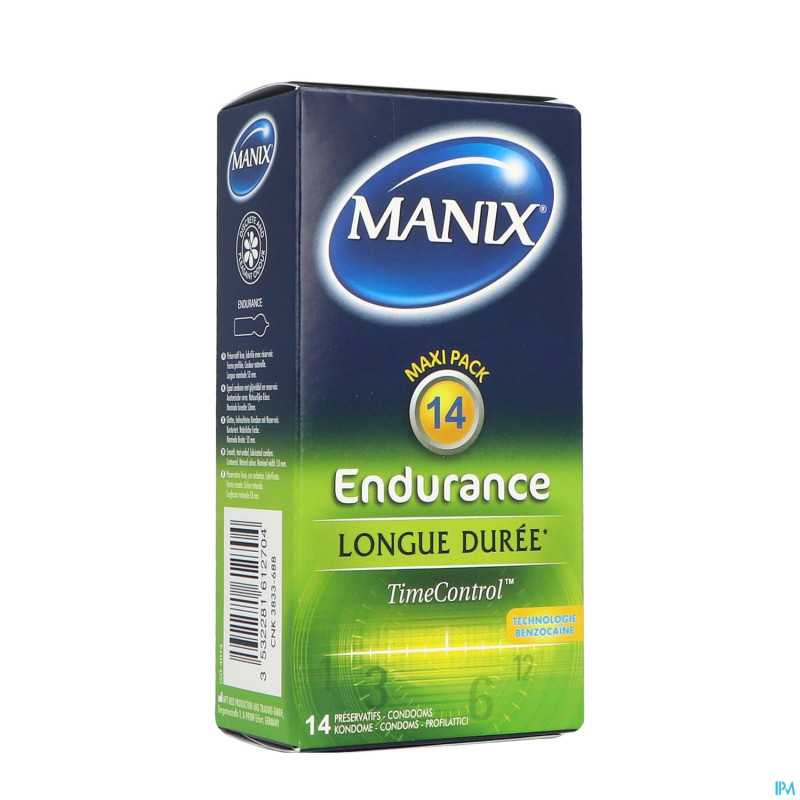 Manix endurance preservatifs 14