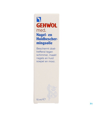 Gehwol med huile protect.ongles peau 15ml consulta