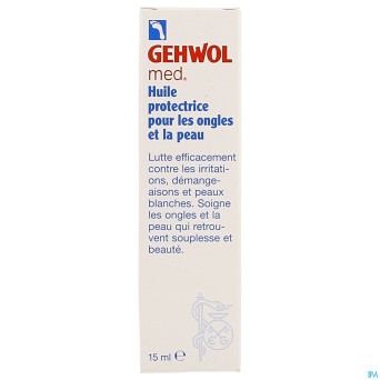 Gehwol med huile protect.ongles peau 15ml consulta