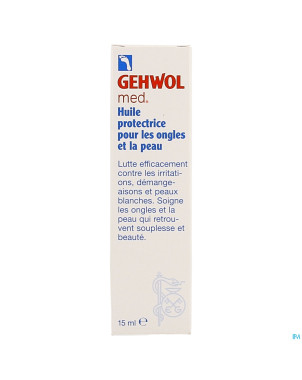 Gehwol med huile protect.ongles peau 15ml consulta