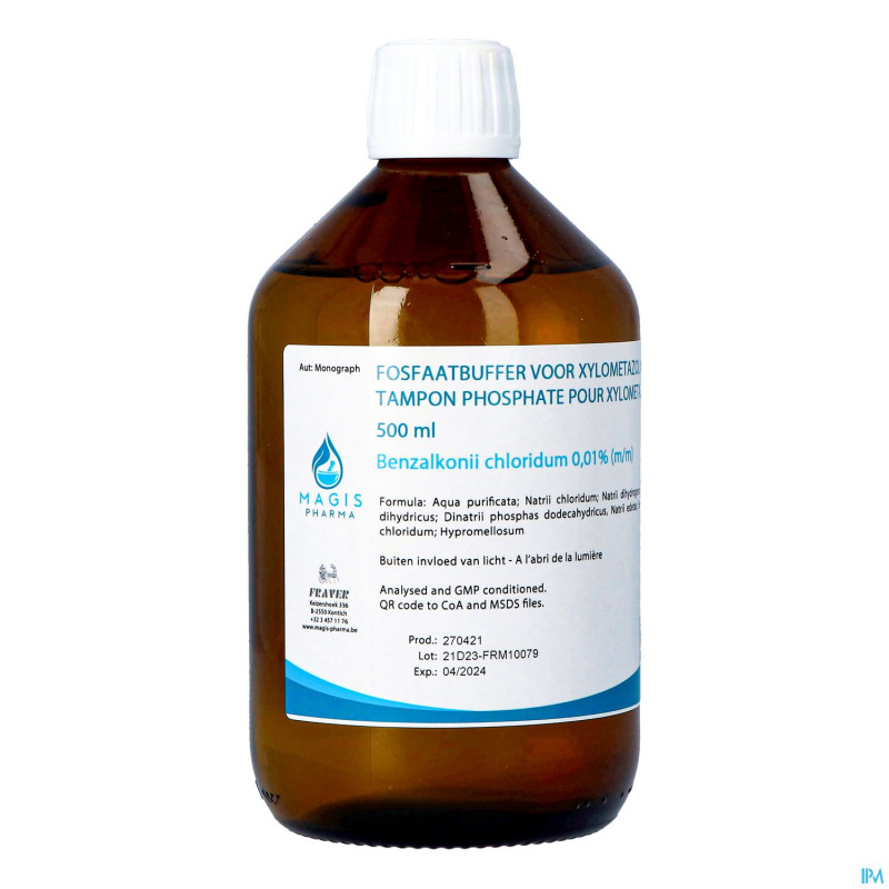 Solution xylometazoline hcl 500ml magis