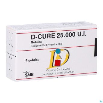 D-cure 25000ui gelules 4