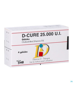 D-cure 25000ui gelules 4