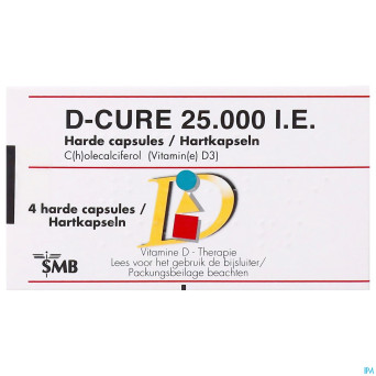 D-cure 25000ui gelules 4