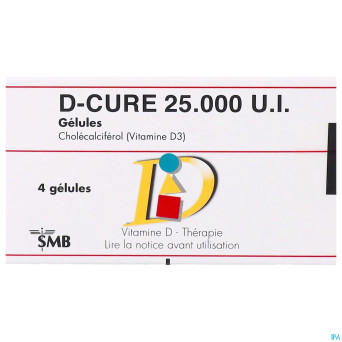 D-cure 25000ui gelules 4