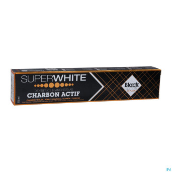 Superwhite black edition dentif.blanch.menthe 75ml
