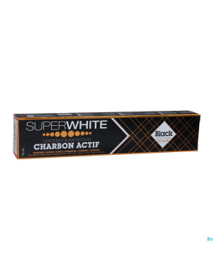 Superwhite black edition dentif.blanch.menthe 75ml