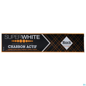 Superwhite black edition dentif.blanch.menthe 75ml