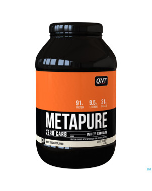 Metapure zero carb white chocolate    908g