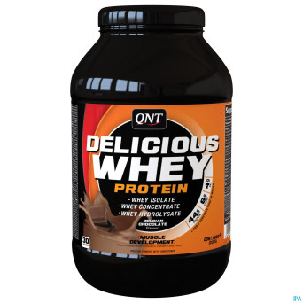 Delicious whey protein belgian chocolate    908g