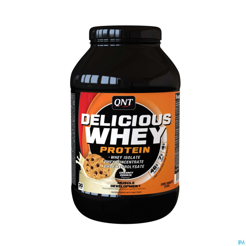 Delicious whey protein creamy cookie    908g