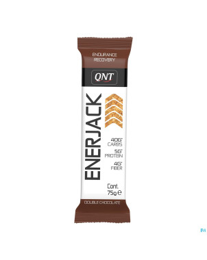 Enerjack double chocolate barre 75g