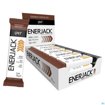 Enerjack double chocolate barre 75g