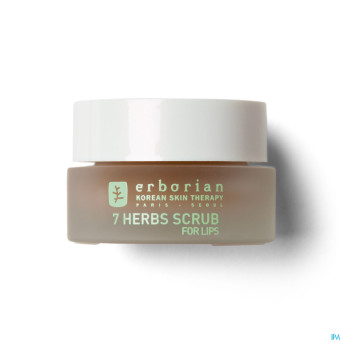 Erborian 7 herbs scrub lips    7ml