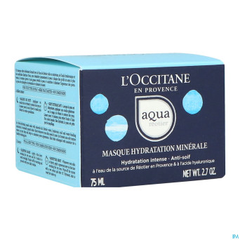 L'occitane aqua masque hydratation    75ml