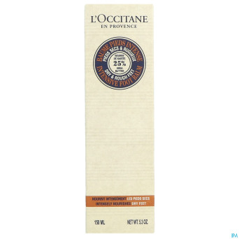 L'occitane karite baume pieds intense    150ml