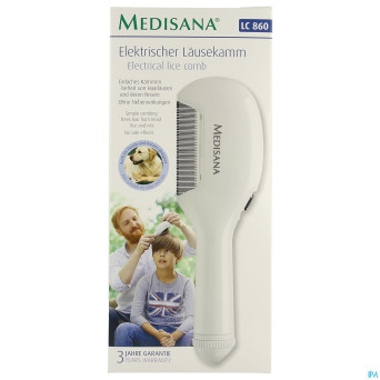 Medisana peigne a/poux electrique lcs 860