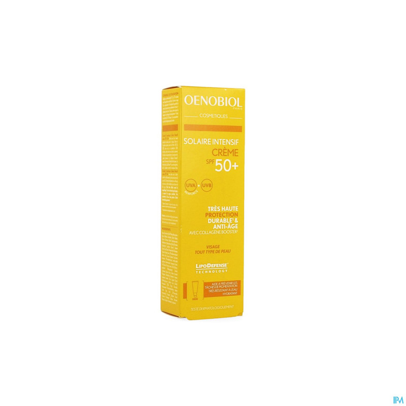 Oenobiol cosmetiques sol. intensif cr ip50+   50ml