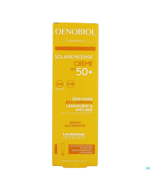 Oenobiol cosmetiques sol. intensif cr ip50+   50ml