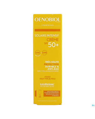 Oenobiol cosmetiques sol. intensif cr ip50+   50ml
