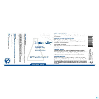 Biotics allay    caps 120