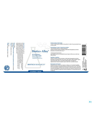 Biotics allay    caps 120