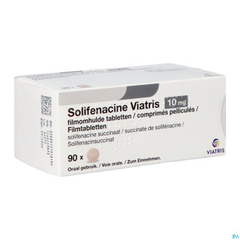 Solifenacine viatris 10mg comp pell 90