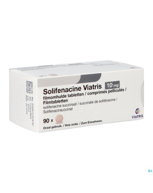 Solifenacine viatris 10mg comp pell 90