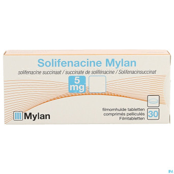 Solifenacine viatris 5mg comp pell 30