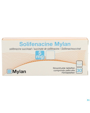 Solifenacine viatris 5mg comp pell 30