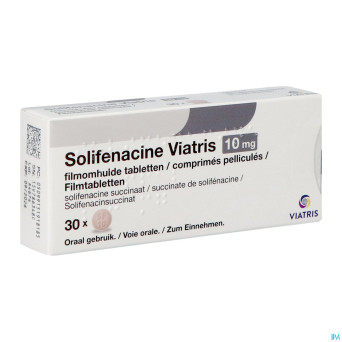 Solifenacine viatris 10mg comp pell 30