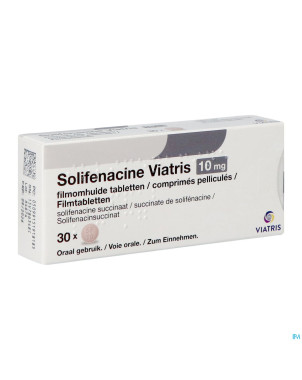 Solifenacine viatris 10mg comp pell 30