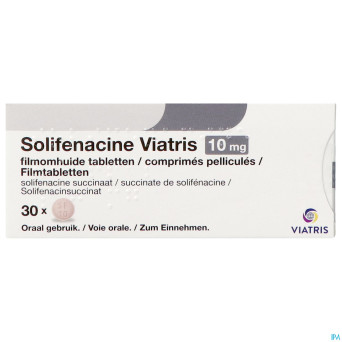 Solifenacine viatris 10mg comp pell 30