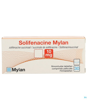 Solifenacine viatris 10mg comp pell 30