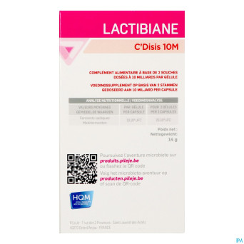 Lactibiane c disis    caps 30
