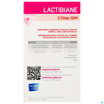 Lactibiane c disis    caps 30