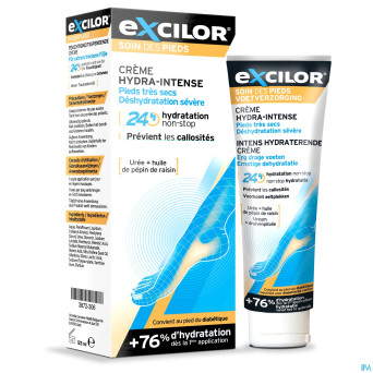 Excilor soin pieds creme hydra intense    125ml