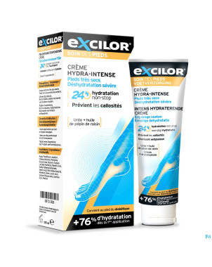 Excilor soin pieds creme hydra intense    125ml
