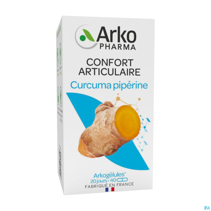 Arkogelules curcuma bio    caps 40