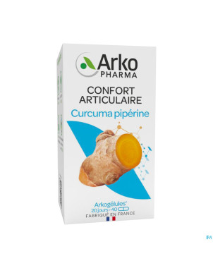 Arkogelules curcuma bio    caps 40