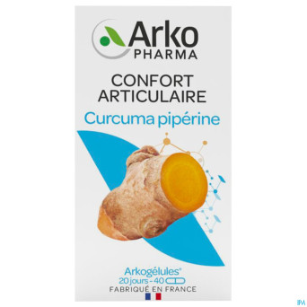 Arkogelules curcuma bio    caps 40