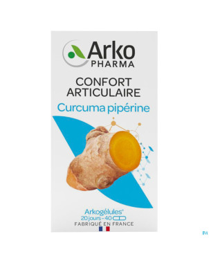 Arkogelules curcuma bio    caps 40