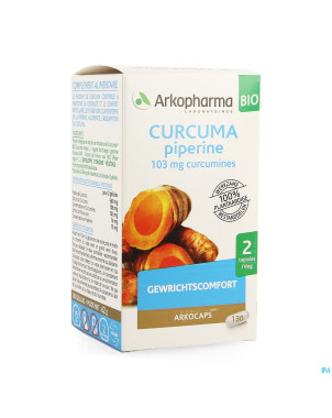 Arkogelules curcuma bio    caps 130